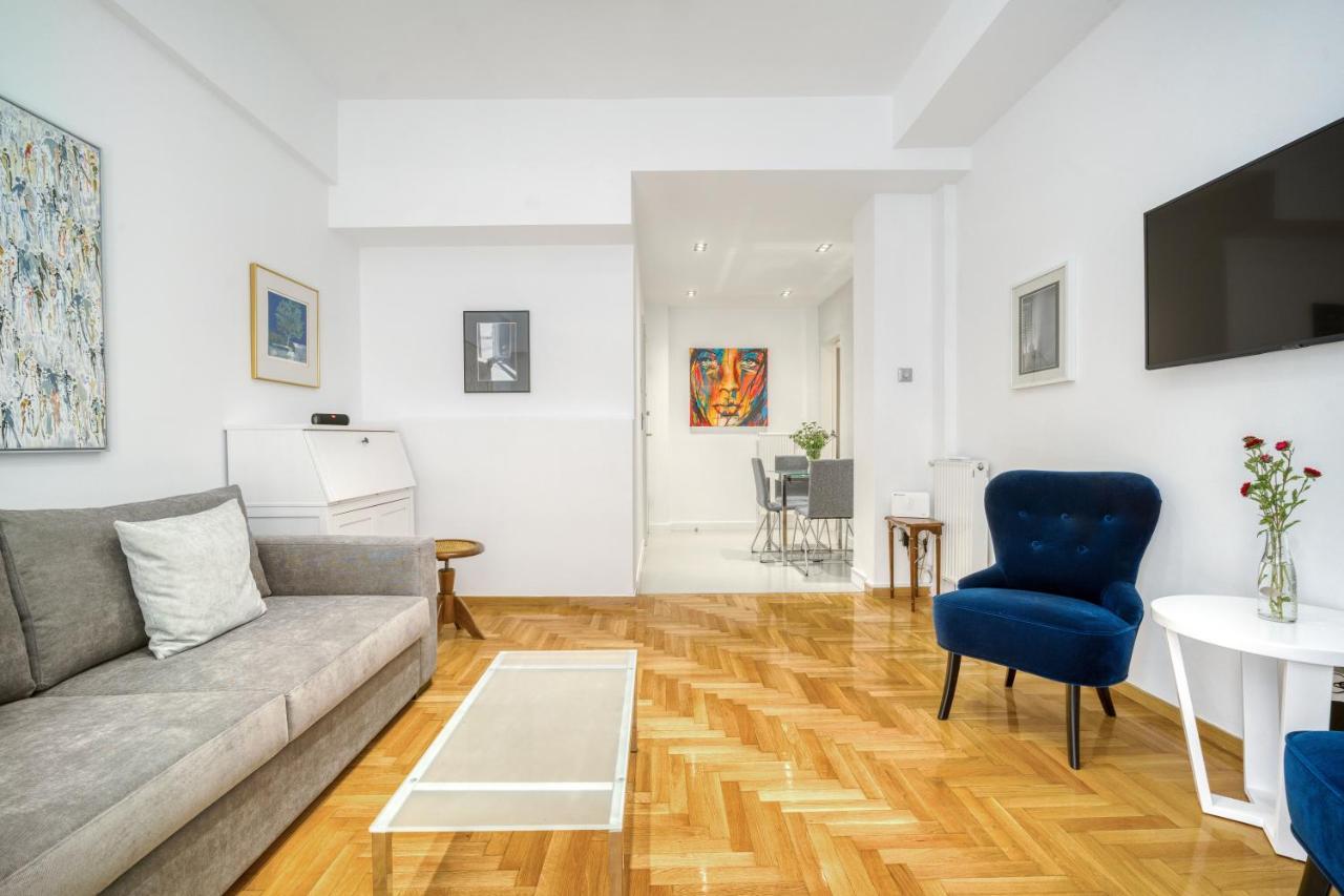 Elegant Light Two Bedroom Apartment In City Center 雅典 外观 照片