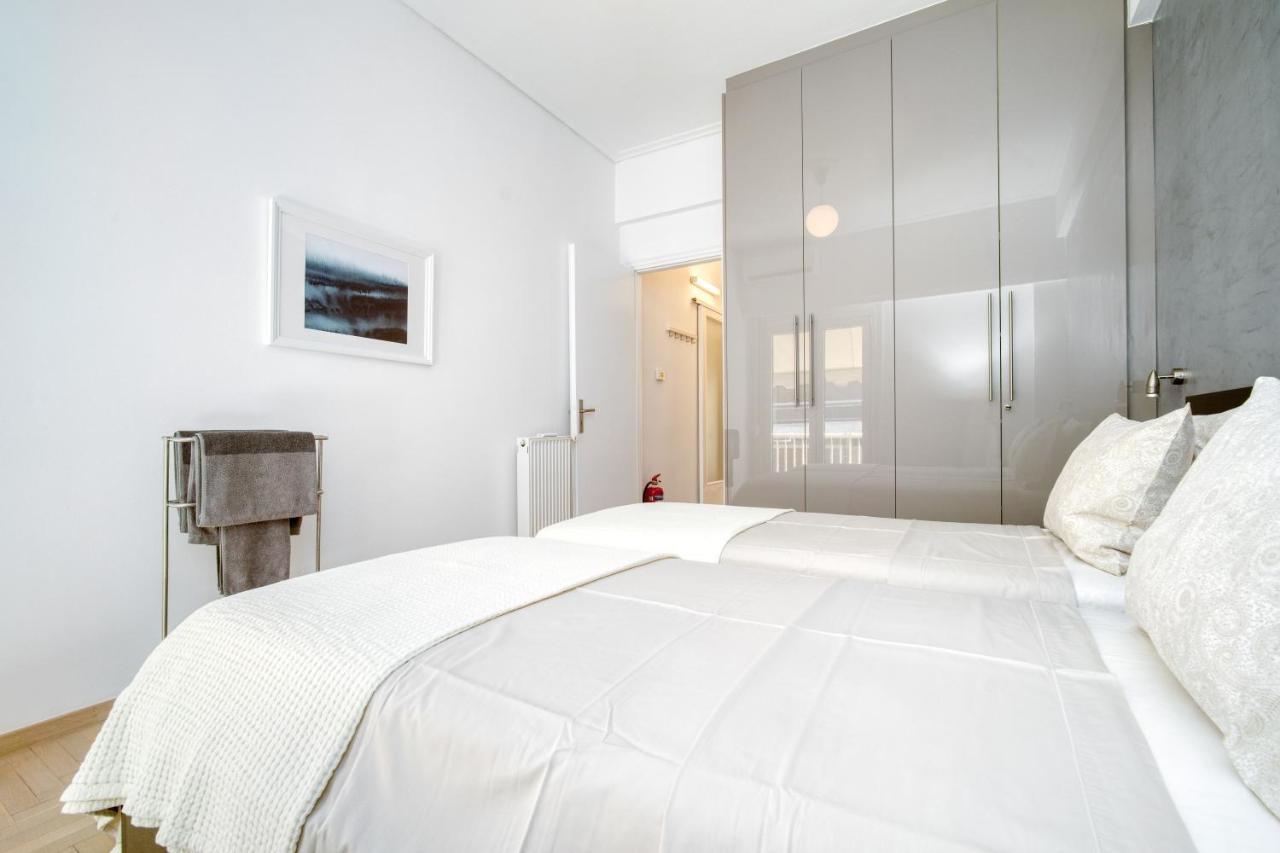 Elegant Light Two Bedroom Apartment In City Center 雅典 外观 照片